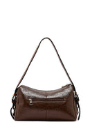 Kadın Kahverengi Uzun Askılı Charmlı Omuz Çantası | Derimod