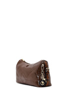 Kadın Kahverengi Uzun Askılı Charmlı Omuz Çantası | Derimod