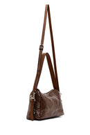 Kadın Kahverengi Uzun Askılı Charmlı Omuz Çantası | Derimod