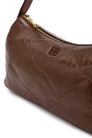 Kadın Kahverengi Uzun Askılı Charmlı Omuz Çantası | Derimod