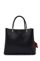 Kadın Siyah Uzun Askılı Aksesuarlı Kol Çantası | Derimod