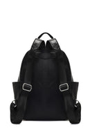 Women's Black Printed Backpack | Derimod