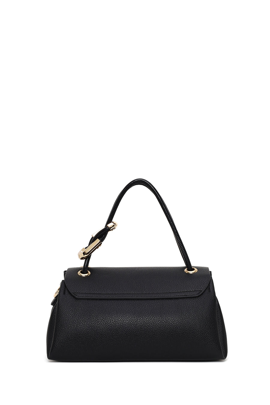 Woman Black Long Strap Shoulder Bag