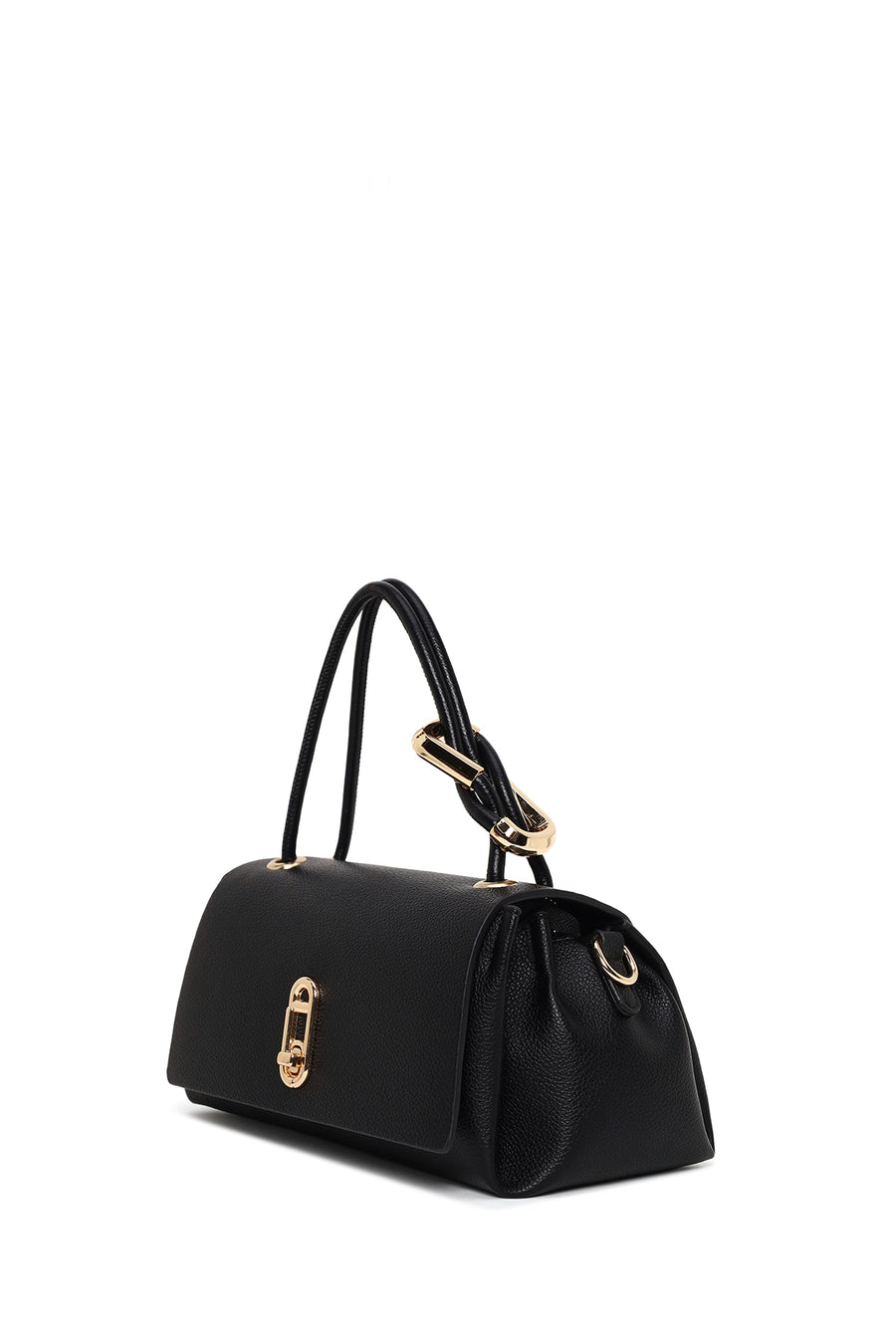 Woman Black Long Strap Shoulder Bag