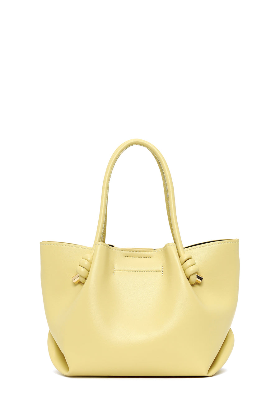 Woman Yellow Long Strap Mini Shoulder Bag