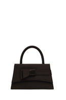 Kadın Siyah Uzun Zincir Askılı Mini Kol Çantası | Derimod