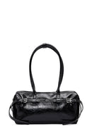 Kadın Siyah Aksesuarlı Omuz Çantası | Derimod