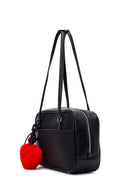 Kadın Siyah Aksesuarlı Omuz Çantası | Derimod