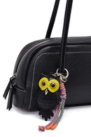 Kadın Siyah Aksesuarlı Kol Çantası | Derimod