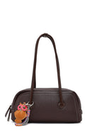 Kadın Kahverengi Aksesuarlı Kol Çantası | Derimod