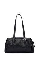 Kadın Siyah Aksesuarlı Omuz Çantası | Derimod