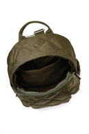 Kadın Haki Aksesuarlı Kapitone Sırt Çantası | Derimod