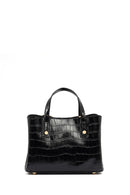 Kadın Siyah Uzun Askılı Mini Klasik Kol Çantası | Derimod