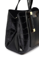 Kadın Siyah Uzun Askılı Mini Klasik Kol Çantası | Derimod