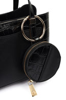 Kadın Siyah Uzun Askılı Mini Klasik Kol Çantası | Derimod