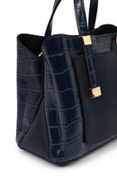 Kadın Lacivert Uzun Askılı Mini Klasik Kol Çantası | Derimod