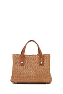 Woman Brown Long-Strap Mini Shoulder Bag | Derimod