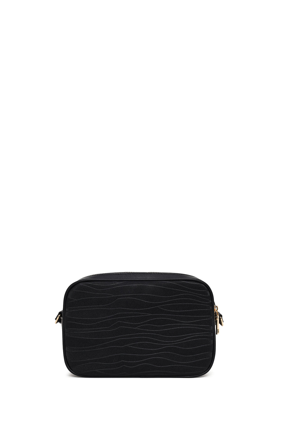 Women's Black Printed Crossbody Bag