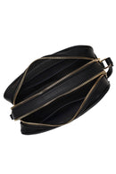 Women's Black Printed Crossbody Bag | Derimod