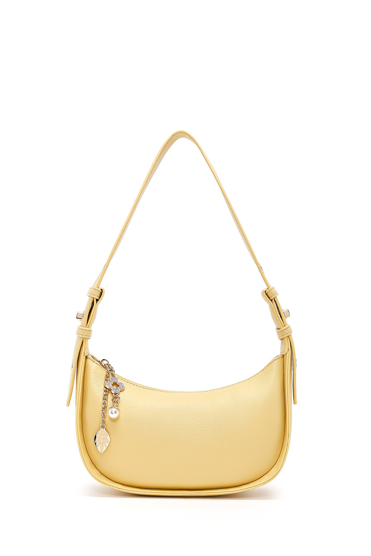 Kadın Sarı Charmlı Omuz Çantası 26PBD280318 | Derimod
