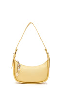 Kadın Sarı Charmlı Omuz Çantası | Derimod