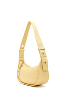Kadın Sarı Charmlı Omuz Çantası | Derimod