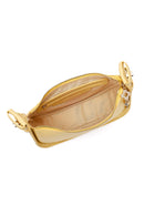 Kadın Sarı Charmlı Omuz Çantası | Derimod