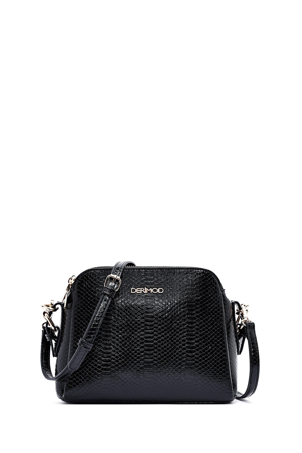 Woman Black Printed Crossbody Bag 26PBD2804KR | Derimod