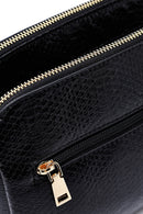 Woman Black Printed Crossbody Bag | Derimod