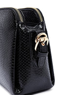 Woman Black Printed Crossbody Bag | Derimod