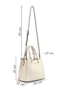 Kadın Krem Uzun Askılı Kol Çantası | Derimod