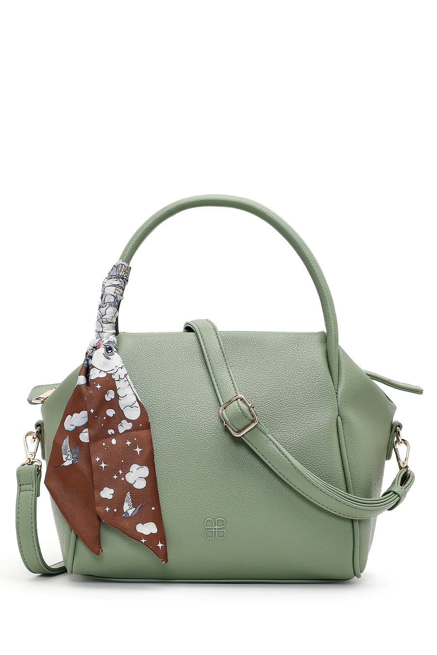 Women's Green Long Strap Shoulder Bag