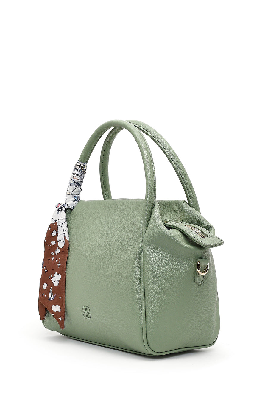 Women's Green Long Strap Shoulder Bag