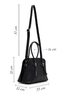 Kadın Siyah Uzun Askılı Klasik Kol Çantası | Derimod