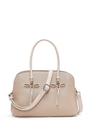 Kadın Krem Uzun Askılı Klasik Kol Çantası | Derimod