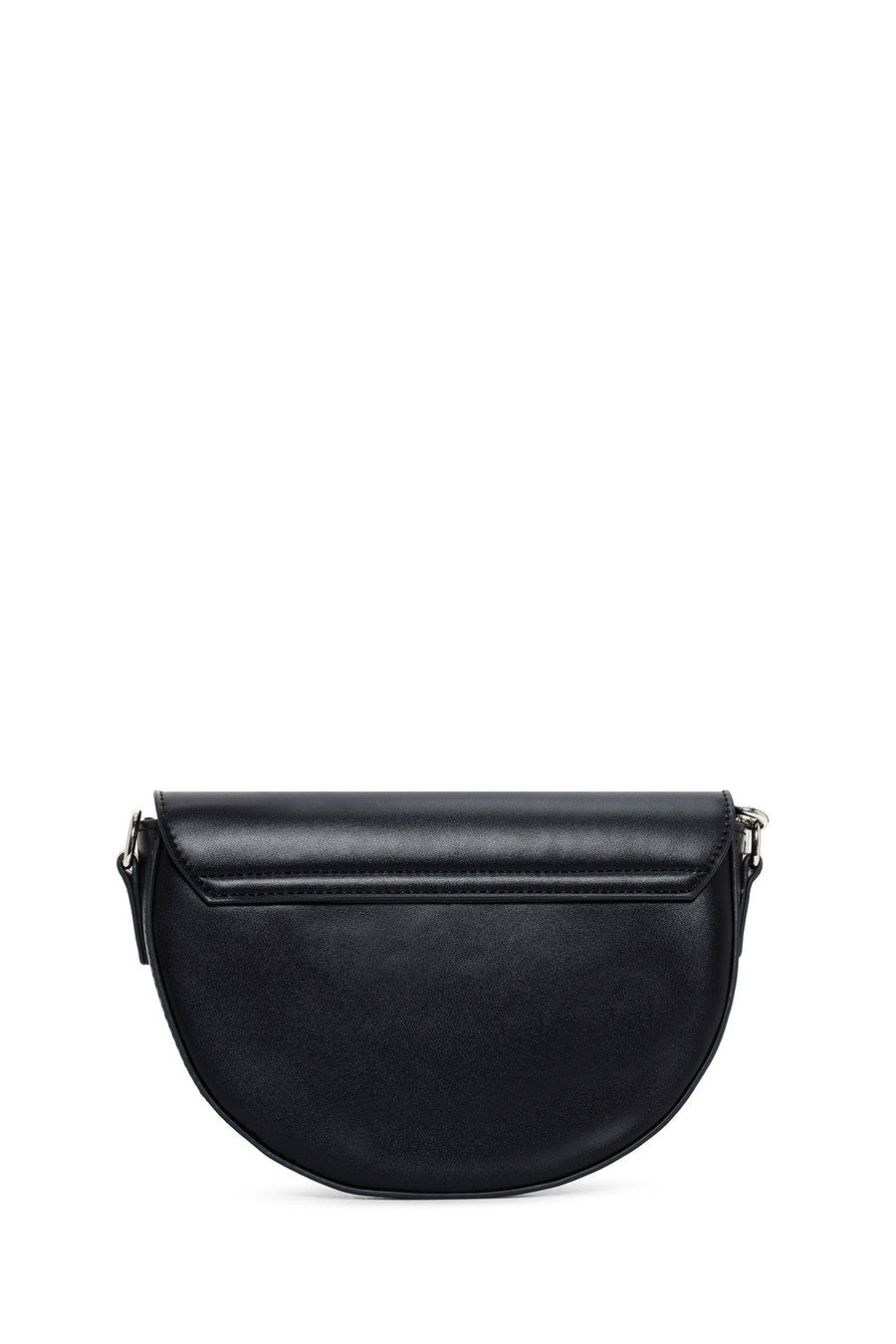 Woman Black Chain-Detail Shoulder Bag