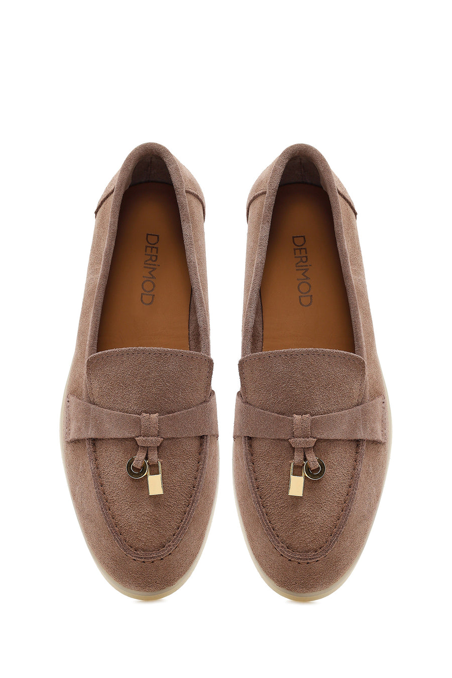 Women's Mink Suede Leather Masculine Loafer