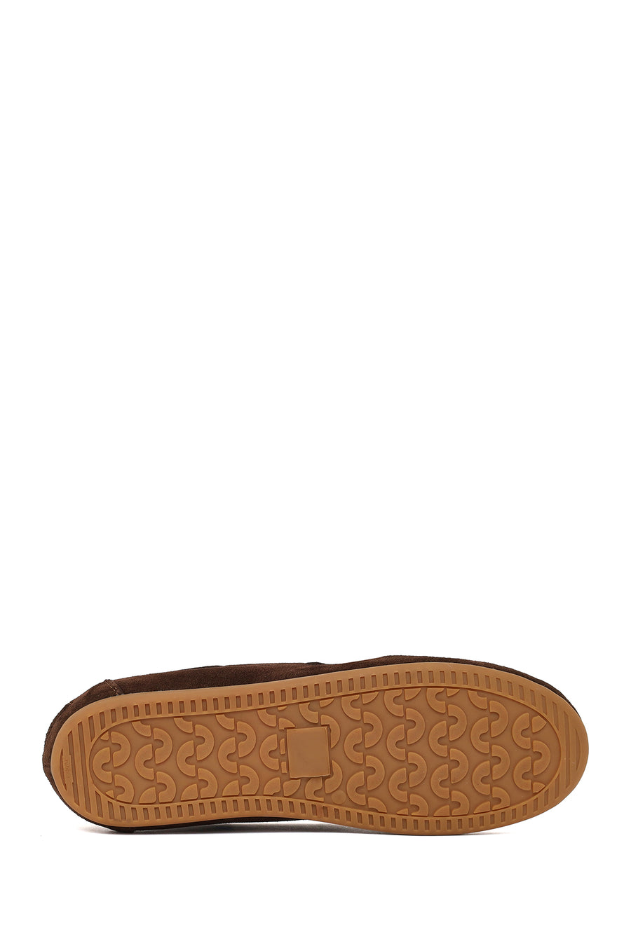 Woman Brown Suede Leather Loafer