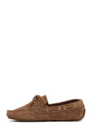 Kadın Vizon Süet Deri Loafer | Derimod