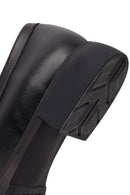 Kadın Siyah Deri Maskülen Loafer | Derimod