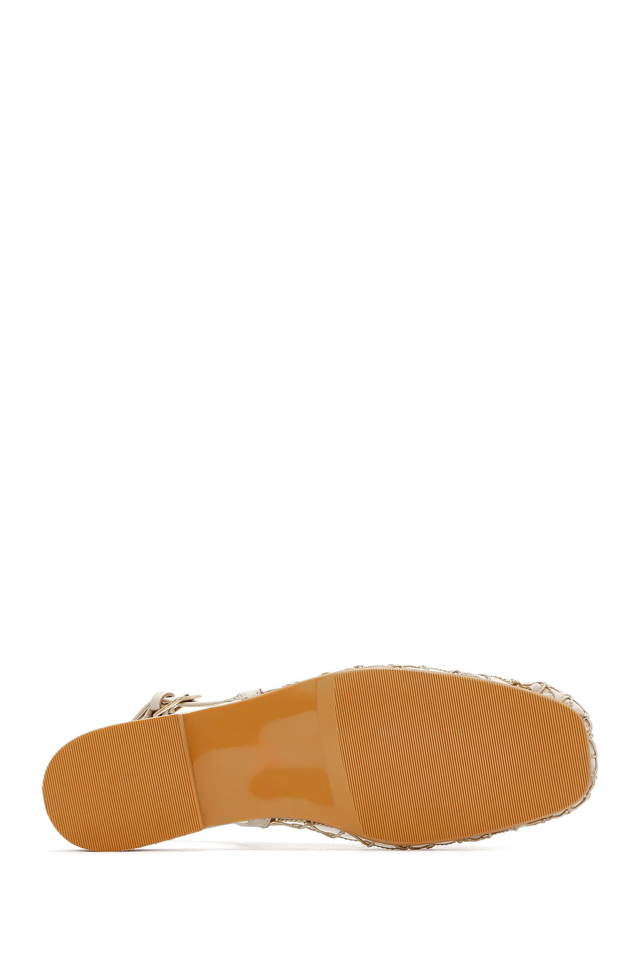 Women's Beige Open Back Patterned Ballerinas