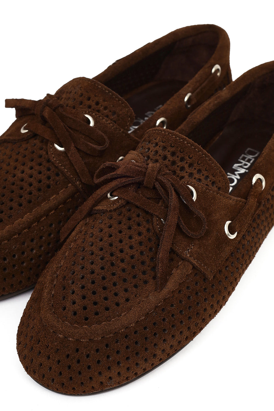Women's Brown Suede Leather Loafer