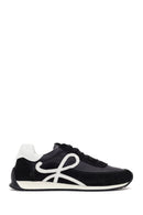 Kadın Siyah Bağcıklı Deri Sneaker | Derimod