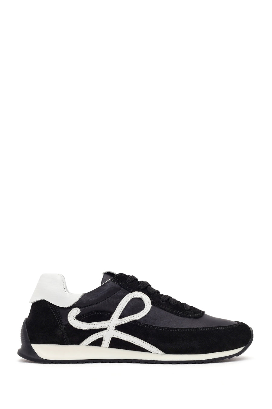 Women's Black Lace-Up Leather Sneaker 26PFD220814 | Derimod