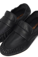 Kadın Siyah Deri Maskülen Loafer | Derimod