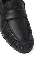 Kadın Siyah Deri Maskülen Loafer | Derimod