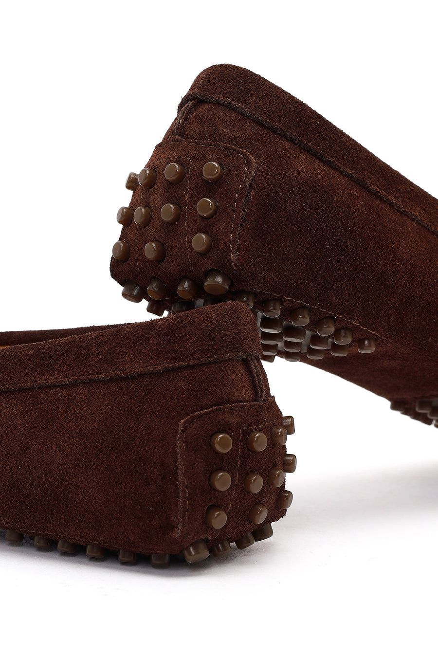 Women's Brown Suede Leather Loafer