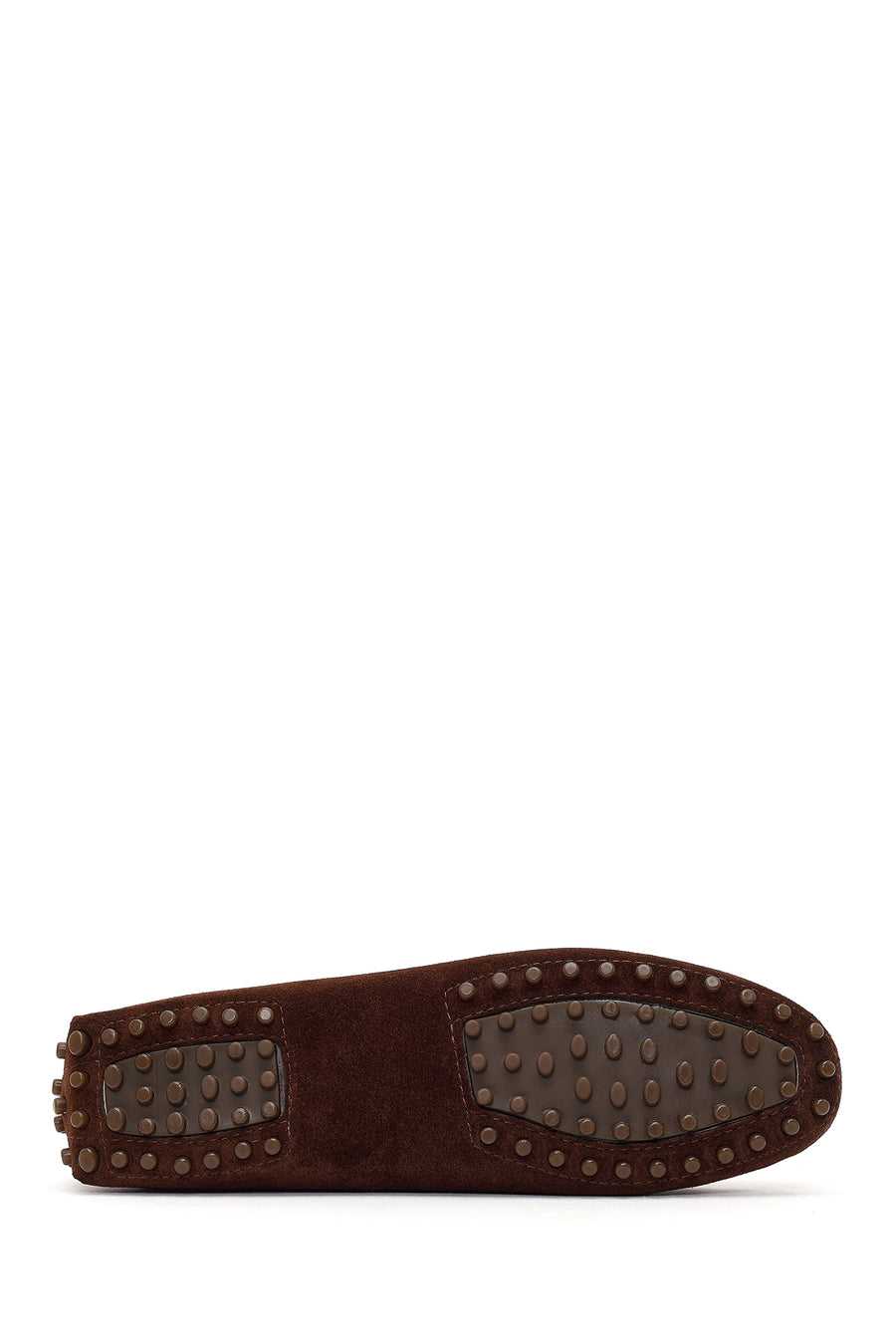 Women's Brown Suede Leather Loafer