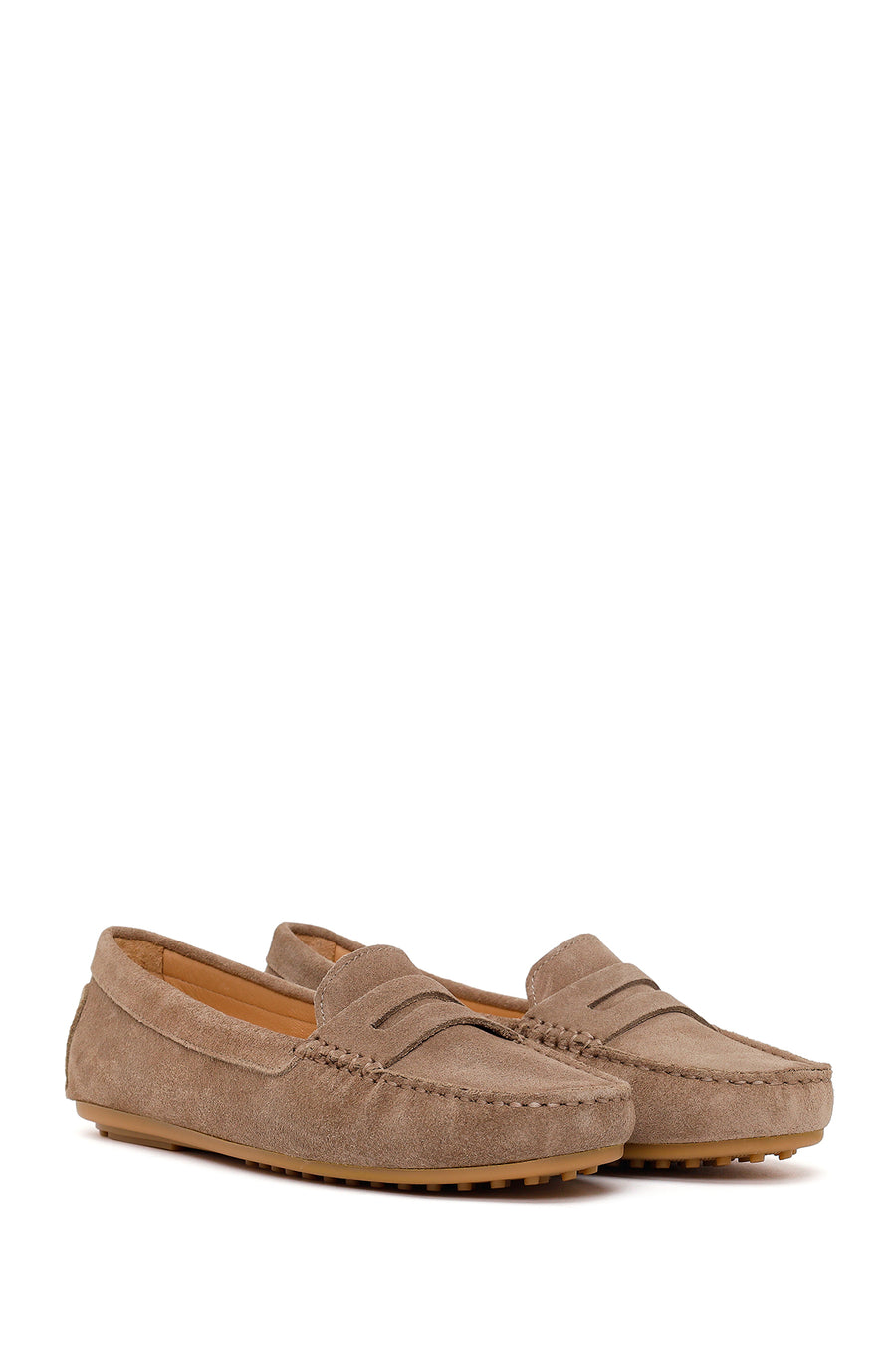 Woman Mink Suede Loafer