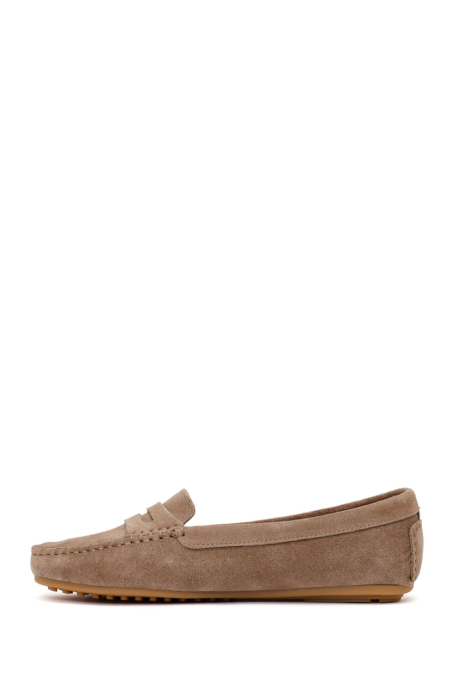 Woman Mink Suede Loafer